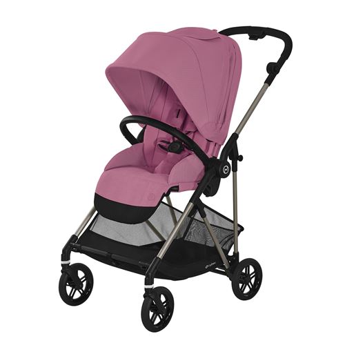 Poussette Buggy Melio - Taupe Magnolia Pink