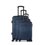 Ensemble De 3 Valises À Roulettes Gris Compagnie De Californie Cc-t366 Grey à Prix