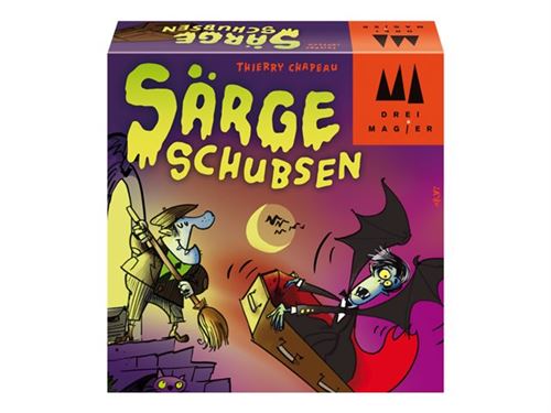Schmidt Spiele - Push Coffins - jeu de cartes, jeu de dés