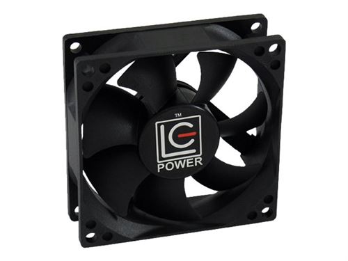 LC Power Ventilateur châssis 80 mm - vue 2