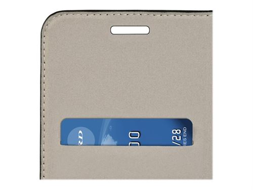 Hama Booklet Slim - Essential - flip cover voor mobiele telefoon - polyurethaan - zwart - voor Sony XPERIA X Performance