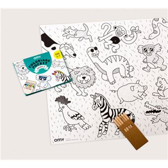 Coloriage Pocket Omy Animals