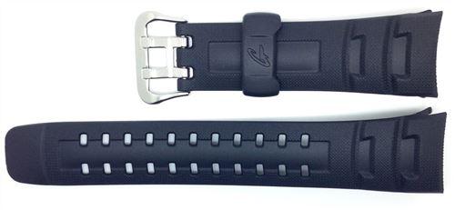 Casio bracelet de montre 10173433 pour G-7400, G-7600, GW-002 - Noir