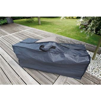 Housse de protection pour coussins Nature gris foncé - Mobilier de Jardin à  la Fnac