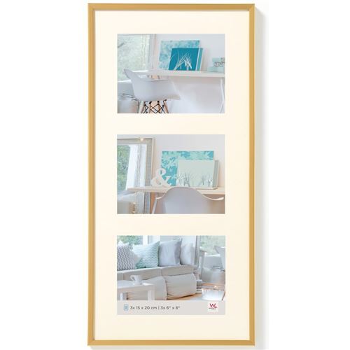 Walther Design Cadre photo New Lifestyle 3x15x20 cm Doré