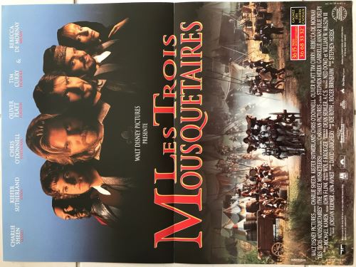 Les Trois Mousquetaires AFFICHE CINEMA ORIGINALE