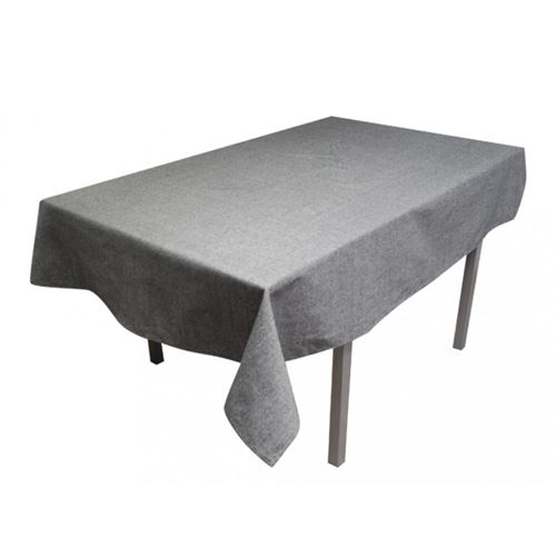 Nappe rectangulaire Jean's - L 240 x 140 cm - Gris