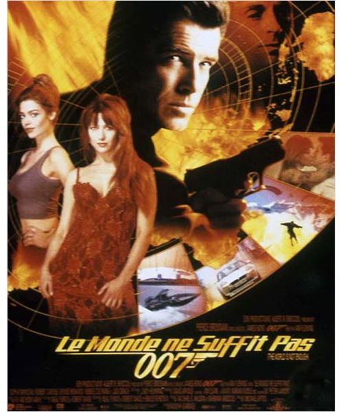 Le monde ne suffit pas AFFICHE CINEMA ORIGINALE