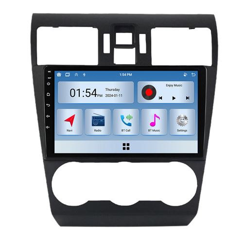 Autoradio RoverOne® Bluetooth CarPlay 2 Din 6Go RAM 128Go ROM pour Subaru Forester 4 SJ 2012-2015