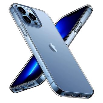 annaPrime - Coque Silicone Souple Ultra Fine pour iPhone 13 Pro Max 6.7 -  TRANSPARENTE (non compatible avec iPhone 13 mini, 13, 13 Pro) - Coque et  étui téléphone mobile - Achat & prix