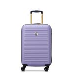 DELSEY PARIS - SEGUR 2.0 - Valise cabine rigide 55 cm x 35 cm x 25 cm - 39 L - S - Lavande