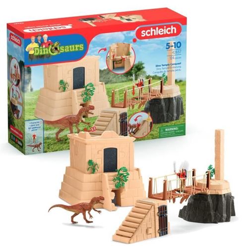 Schleich- Aventures Au Temple Perdu- 42657- Gamme Dinosaurs