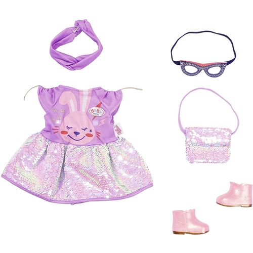Zapf Creation 830796 - Baby born Deluxe Happy Birthday Outfit 43cm