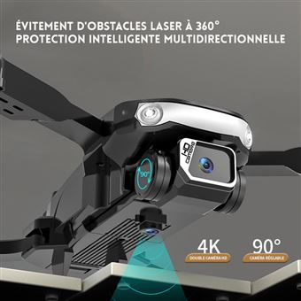 Drone X Pro 2.4G Avec Caméra Hd 1080P Pliable + 2 Batteries BT045