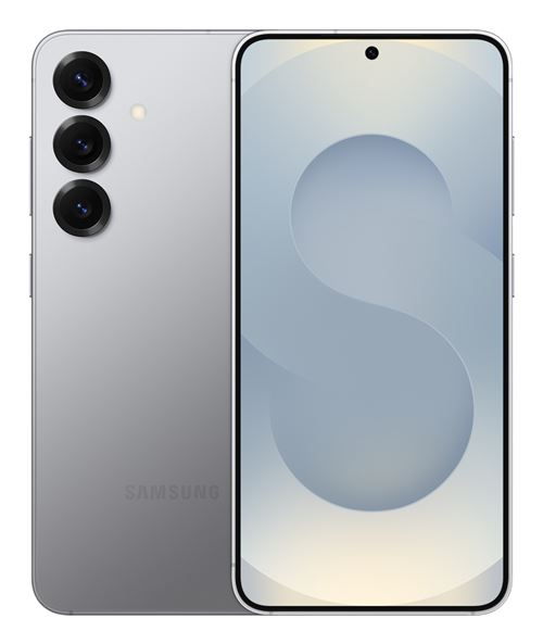Samsung Galaxy S25 - Enterprise Edition - 5G smartphone - dual-SIM - RAM 12 GB / intern geheugen 256 GB - OLED display - 6.2" - 2340 x 1080 pixels (120 Hz) - 3x achtercamera's 50 MP, 12 MP, 10 MP - front camera 12 MP - zilveren schaduw