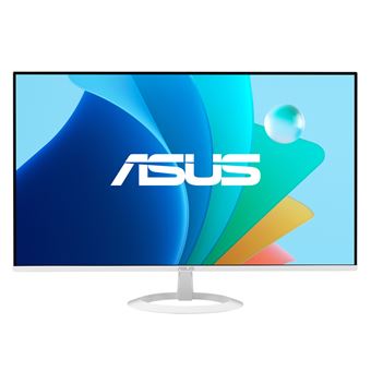 ASUS VZ249HG-W - Écran LED - jeux - 24" (23.8" visualisable) - 1920 x 1080 Full HD (1080p) @ 120 Hz - IPS - 250 cd/m² - 1500:1 - 1 ms - HDMI, VGA - blanc - 1