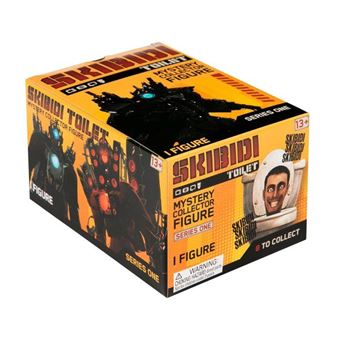SKIBIDI TOILET Collection Mystery Figure Collector, figurines de collection, produit sous licence officielle, les styles peuvent varier