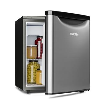 Klarstein Réfrigérateur Yummy avec compartiment de congélation de 45 litres 42 dB Argent - 1
