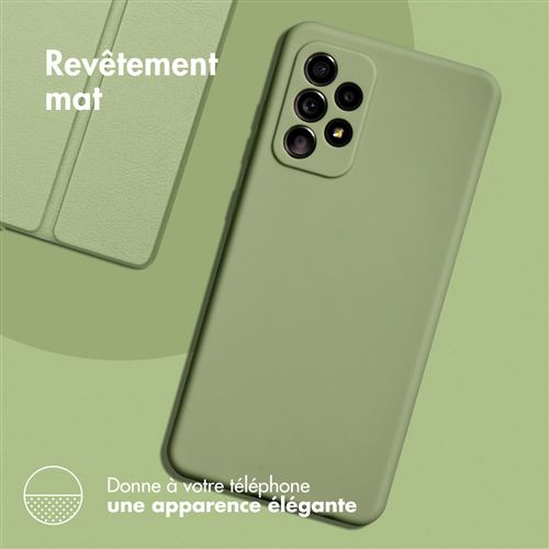 Coque pour Apple iPhone 14 en Glossy Vert Clair - Or avec anneau Housse de  protection Étui en silicone TPU flexible, avec protection pour appareil  photo et support voiture magnétique - Cadorabo