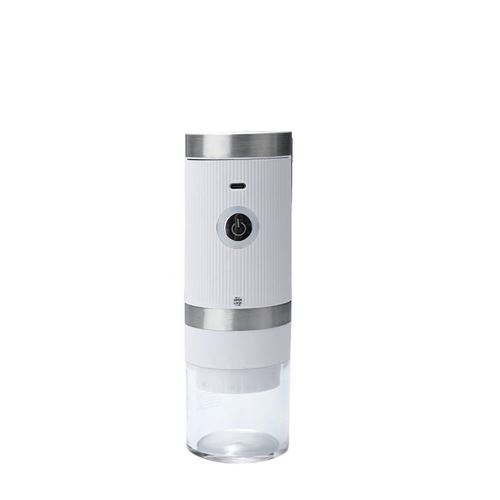 Generique Blanche Machine À Café Électrique Portable Avec Réglage, Usb, Couleur 6,8X20,3 Cm - Image 2