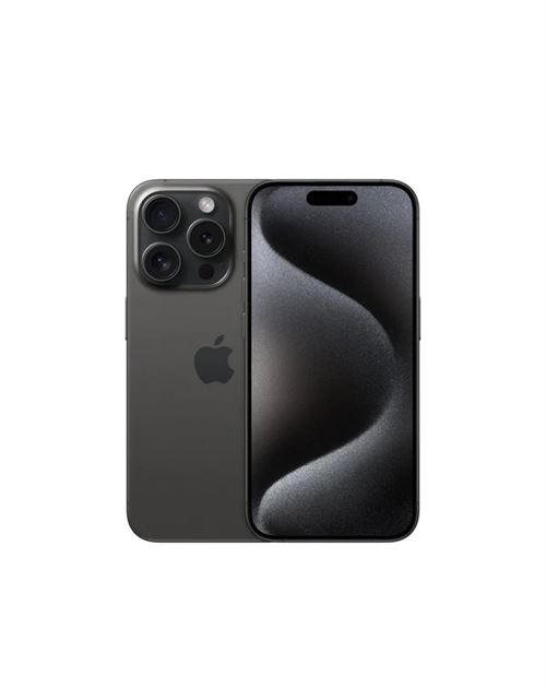Apple iPhone 15 Pro 128 Go titane noir Reconditionné avec Batterie Neuve État correct - N/A reconditionné disponible sur Fnac