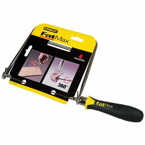 Stanley Scie A Chantourner 170 Mm + 3 Lames Fatmax - 0-15-106