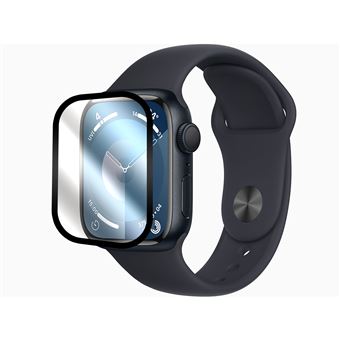 Verre tremp avec bords Noir pour Apple Watch Series 9 41mm Film