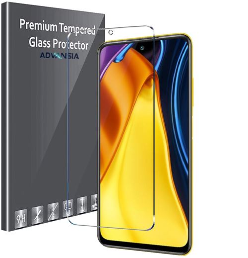 Advansia verre trempé pour Xiaomi Poco M3 Pro [X1] Piece