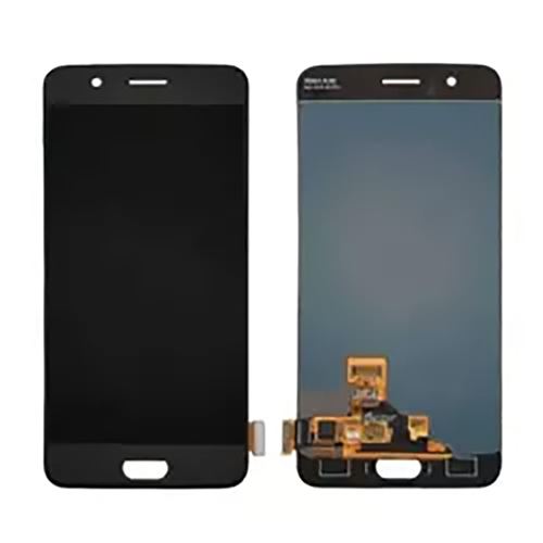 Ecran LCD Vitre tactile Oled Noir Assemblés Sans Châssis Pour OnePlus 5