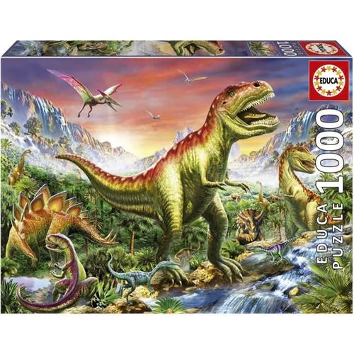 FORET JURASSIQUE - Puzzle de 1000 pièces