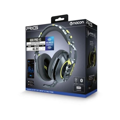 Generique Nacon Rig 600Prohs Dual Wireless Headset - Acid - Image 3