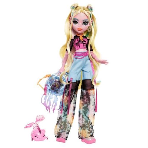 Monster Highpoupée Lagoona Bluepoupée Avec Animal Et Accessoires Hxh75