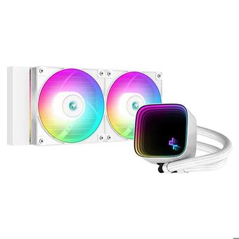 Kit Watercooling Deepcool - LS520 SE (Blanc) - Watercooling AIO - 2x120mm ARGB - 1
