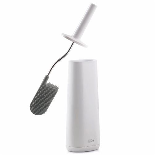 Joseph Joseph - Brosse de toilettes avec support mural Flex Steel