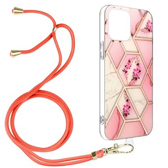 Coque Magsafe pour iPhone 15 Pro Max Silicone Souple Soft touch Avizar Rouge - Coque et étui