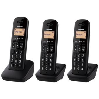 Téléphone DECT Panasonic KX-TGB613 Noir Identification de l'appelant - 1