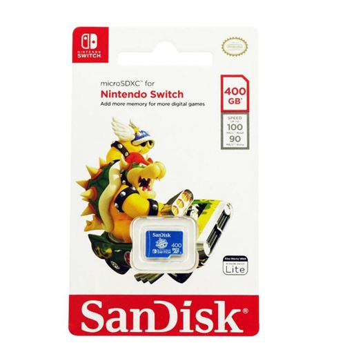 Carte mémoire SDX pour Nintendo Switch SANDISK à Prix Carrefour
