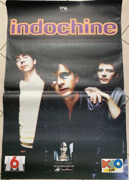 Indochine - Un Jour dans notre vie - 80x120cm - Affiche