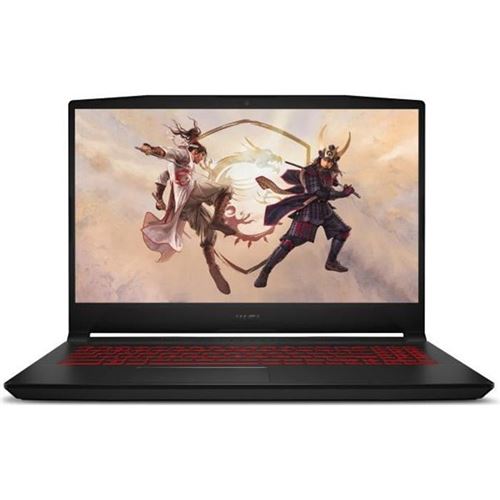MSI Katana GF76 11SC-450FR - Intel Core i5 11400H / 2.7 GHz - Windows 10 - GF GTX 1650 - 16 GB RAM - 512 GB SSD NVMe - 17.3 1920 x 1080 (Full HD) @ 144 Hz - Wi-Fi 6 - zwart