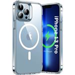 Coque Silicone Transparente Compatible Magsafe Pour iPhone 13 Pro Little Boutik©
