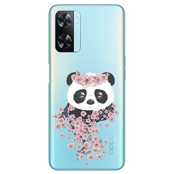 SEAHAI Cover Per Oppo A57s / A57 4G - Custodia In Silicone TPU Con Design Glitter Placcatura Phnom Penh, Ultra Sottile E Antiurto, Bianca