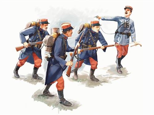 Icm Figurines : Infanterie Franã§Aise (1914) - Image 3