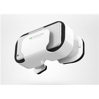 Casque VR pour Téléphone Portable, Lunettes VR Universelles Légères  Réglables Sans Casque pour Jeux et Films Mobiles, Compatible iPhone 4.7-6.2  inch Ou Android, Blanc 