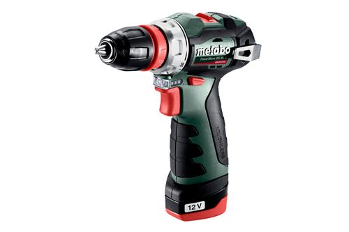 Non Communiqué Coffret Perceuse Visseuse 12 V Sans Fil Powermaxx Bs Bl Q 2 X 2,0 Ah Li-Power, Lc12