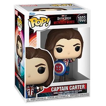 Figurine Funko Pop Marvel Doctor Strange in the Multiverse of Madness Captain Carter