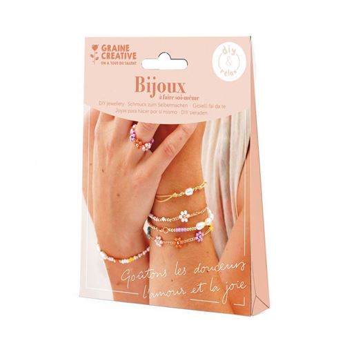Graine Creative Multicolore Kit De Bijoux De Perles Et Nacre