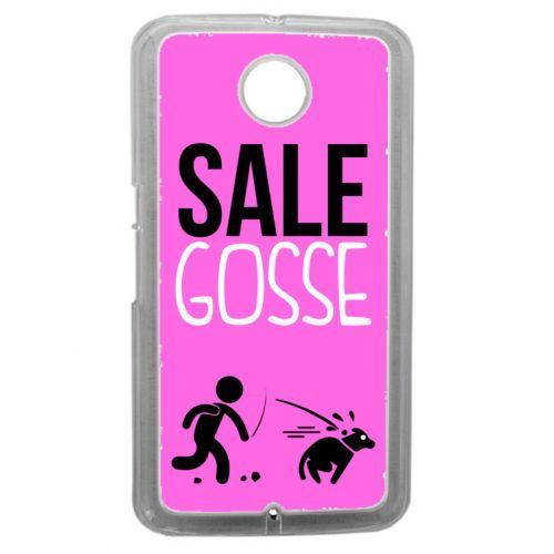 Coque transparente nexus 6 sale gosse 9