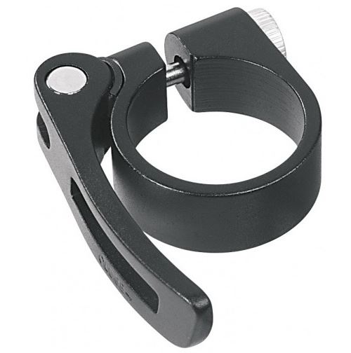 Ergotec Collier de selle SCQ-080 avec libération rapide 349 mm noir