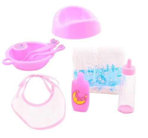 Johntoy nuisette rose verzorging playset
