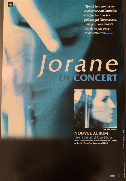 Jorane - The You and The Now - 40x60cm - Affiche État correct - N/A reconditionné disponible sur Fnac